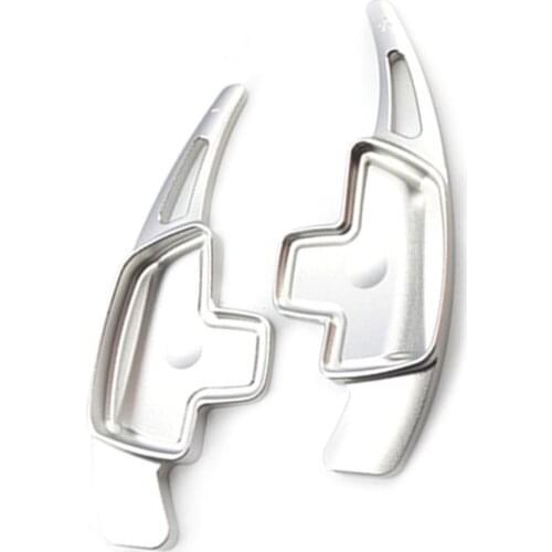 2X Steering Wheel Paddle Shift Extension Shifters DSG Car Sticker For Mercedes Benz Aluminum-Alloy Shift Paddle Blade Car Parts