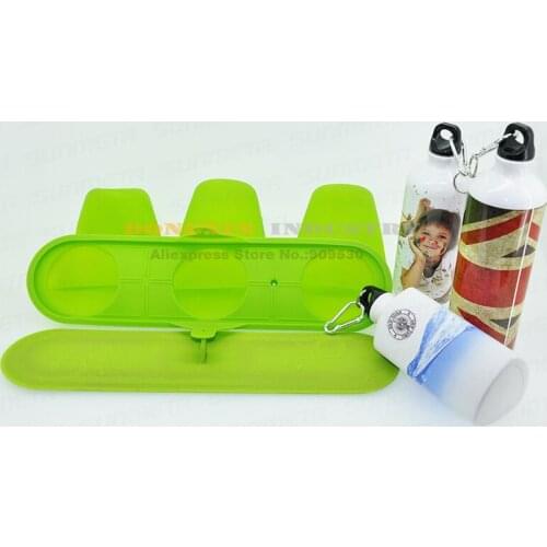 3 in 1 Thermostability Rubber Sports Kettle Clamps Mould For 3D Sublimation machine