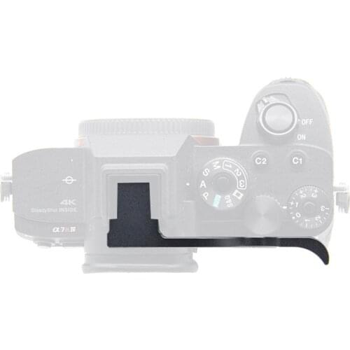 Hot Shoe Cover Aluminum Thumb Up Hand Grip Hotshoe Mount for Sony A7R4 Camera Accessoires Handle Grip