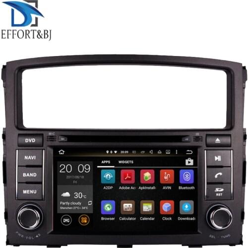Android 9.0 Octa Core 4GB RAM Car Radio Stereo For Mitsubishi Pajero V97 2006-2015/Montero BT GPS NAVI CD DVD Multimedia Player