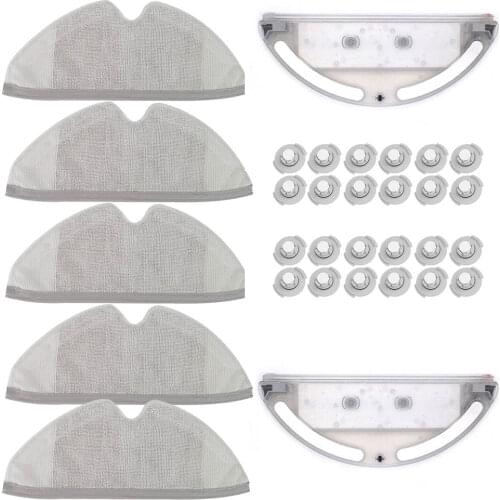 Robot Vacuum Cleaner Water Tank for Xiaomi Mijia mi Vacuum 2 Roborock S50 S51 T60 T61 Mop Pro Cloth Spare Parts Set Accessories