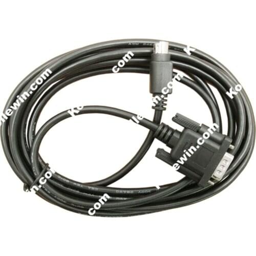 FreeShip OEM Cable MT6056-FX, MT6056FX Cable to connect MT6056 HMI Touchscreen Panel and FX PLC, Compatible MT6056 FX