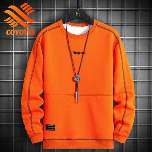 Модные мужские толстовки COYOTES China At AliExpress