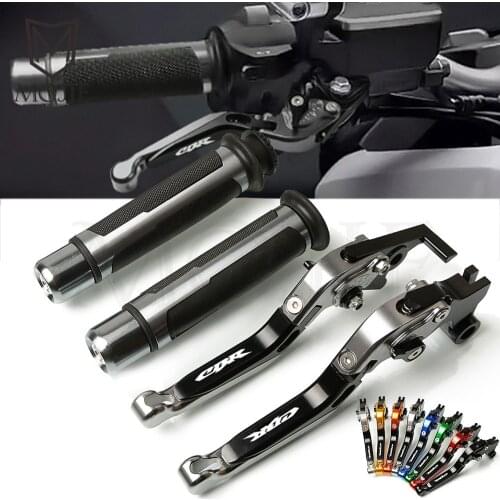 For Honda CBR600RR CBR 600RR CBR600 RR CBR 600 RR 2007-2018 Motorcycle CNC Adjustable Foldable Brake Clutch Lever Handle Grips