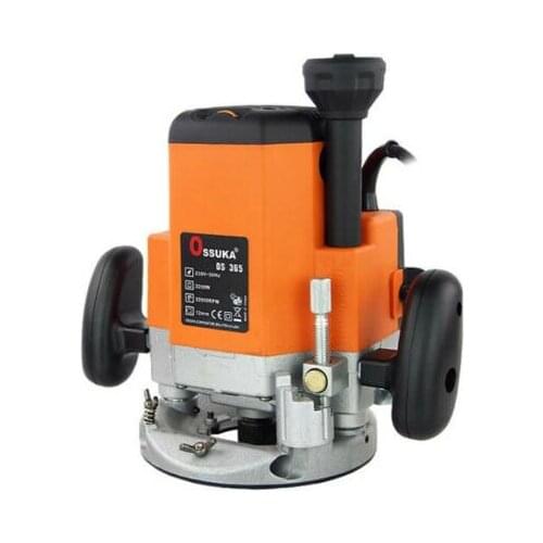 CE Fixed Base Woodworking Trimmer 2200W 220V Slot Machine Electrical Wood Miller