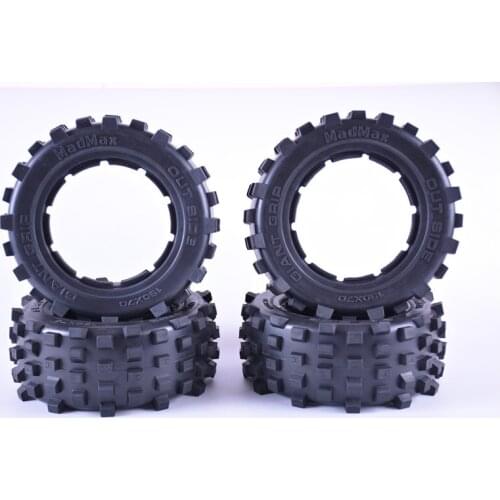 Giant grip tires Off-road tires Big tread tire skin for Rovan LT KMX2 LOSI 5IVE-T DBXL