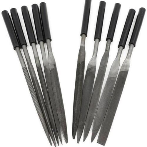 10Pcs Needle File Set For Jeweler Wood Carving Craft Metal Glass Stone Suit Craft Hobby Tool Jewelry Polishing Carving