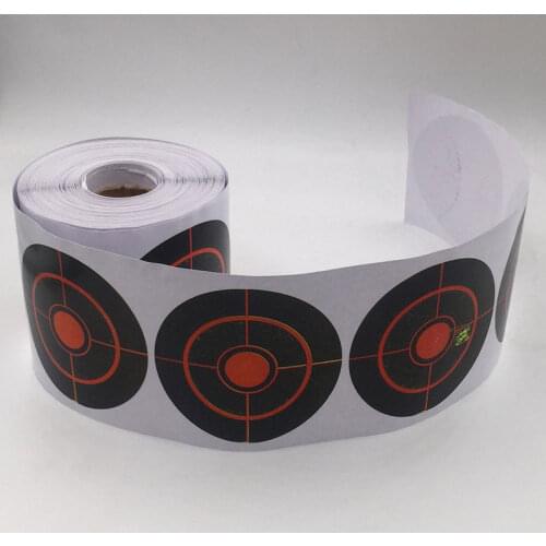 100PCS Splatter Target Shooting Stickers Easy Installation Indoors/outdoor Accessories 7.5cm For Shooting Indoors Or Outdoors