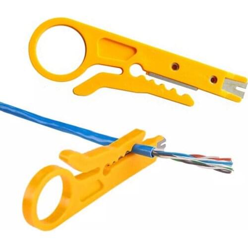 1PC Wire Stripper Knife Portable Stripping Knife Multi-functional Pliers Tools Cable Stripping Wire Cutter Mini Hand Repair Tool