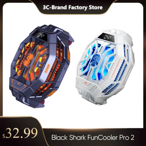 Original Black Shark 4 3 Pro 2 Pro Fun Cooler liquid Cooling Fan Back Clip for Xiaomi Mi 10 Pro ROG 2 Pro 3 Red Magic FunCooler