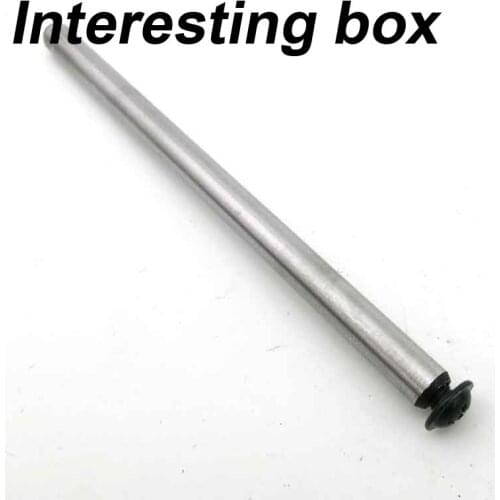 Perforated steel shaft model axle DIY production material connecting rod 6mm length 100mm