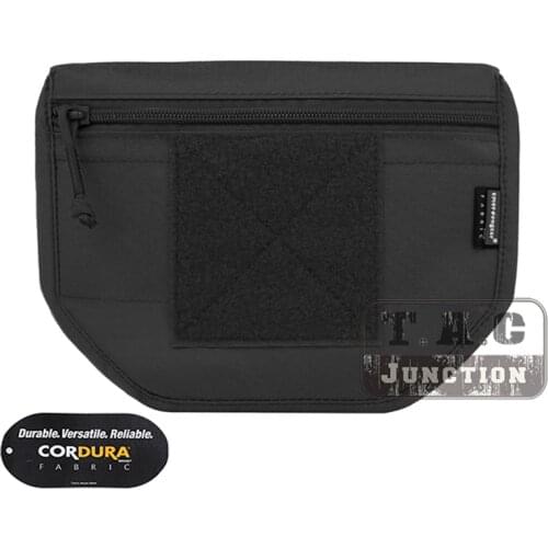 Emerson Tactical Vest Fanny Organizer CP Style MOLLE Waist Bag Front Pocket For AVS JPC CPC Vest Abdominal Dump Drop Pouch Black