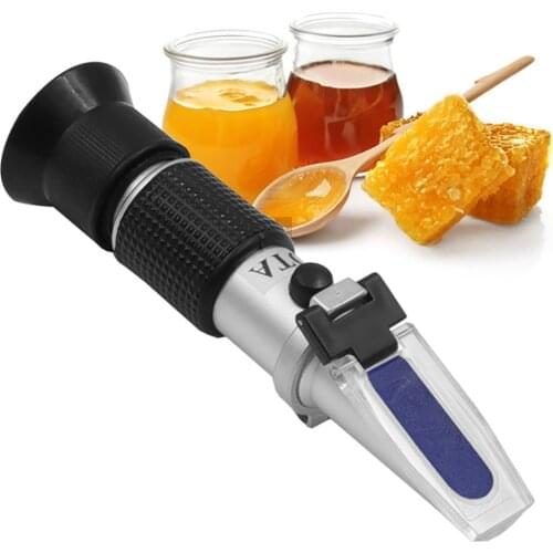 Handheld Alcohol Refractometer Sugar Meter Honey Moisturizing 58-92% Ratio Range Honey Tester Laboratory Measurement Equipment