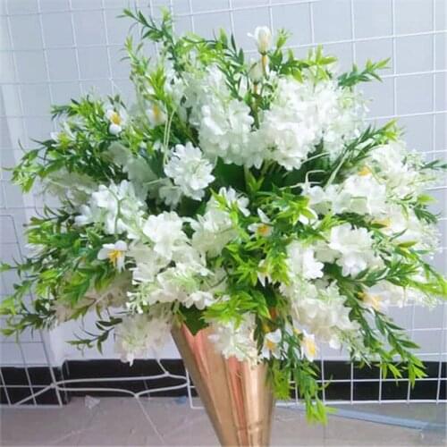 SPR 35CM wedding occasion table centerpieces flower ball arrangement foilage artificial wedding backdrop flower decoration
