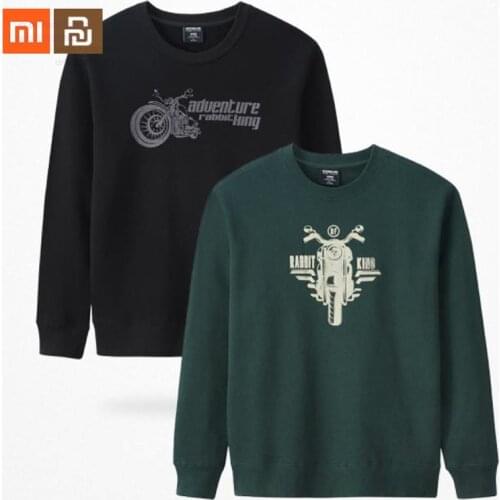 Original xiaomi mijia youpin sweater autumn and winter sweater 100% cotton fashion wild mens sweater smart home