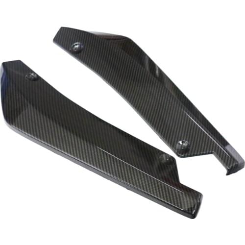 Pack of 2 Replacement Car Vehicle Truck SUV Rear Bumper Spoilers Lip Splitters Trim Covers