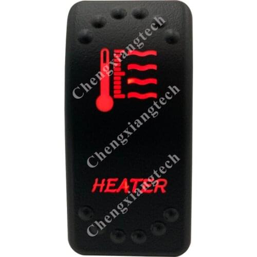 12V 20A / 24V 10A Dual Red Led 5P On Off SPST Rocker Switch Heater Waterproof for Car Boat Truck Circuit Breaker