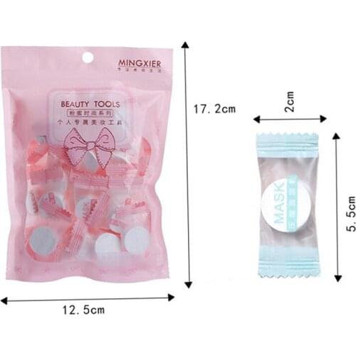30pc/pask Compressed Face Mask Paper Disposable Sheet Cotton Diy Mask Makeup Wipes Korean Beauty Tools