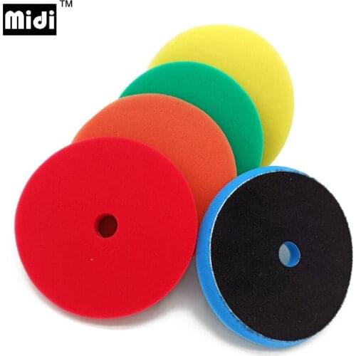 5inch Buffing Pad Auto Car Polishing Wheel Kit Buffer Car Polishing wave Foam Polishing pads