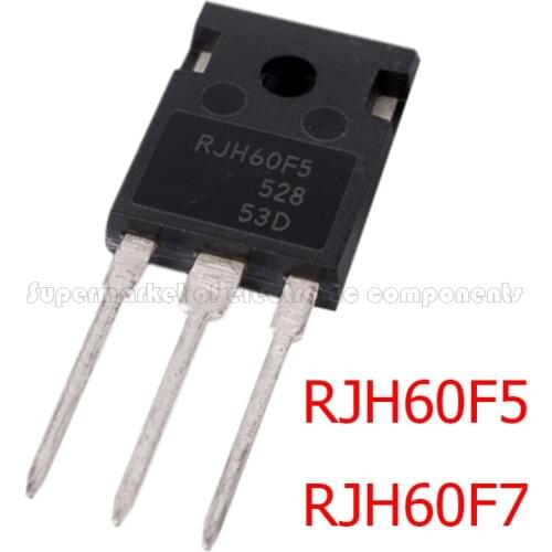 5PCS RJH60F5DPQ RJH60F7DPQ RJH60F5 RJH60F7 TO-247 60F5 60F7 TO-3P New Power IGBT