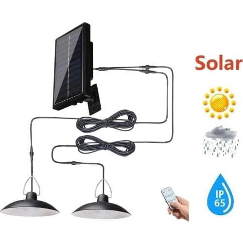 Retro Lampshade Balcony Waterproof Storage Room Home Emergency Outdoor Indoor Shed Lamp Solar Pendant Lights Garden Hanging 3/6M