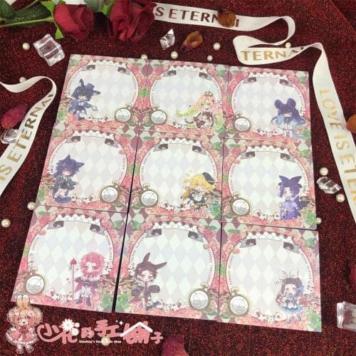 Anime Demon Slayer Agatsuma Zenitsu Tanjirou Hashibira Inosuke Student Notebook Sticky Notes Message Stationery Label Memo Pad