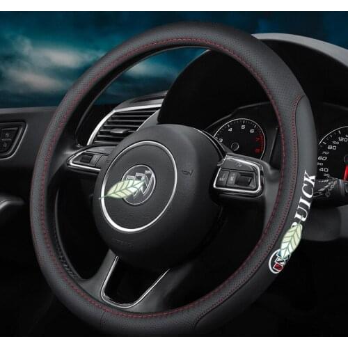 Car steering wheel cover For Buick ENCORE ENVISION ENCLAVE California Cascada Century Electra GS 350 400 Car accessories