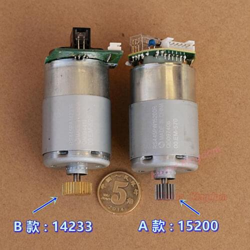 DC24V 36V Mabuchi 445-15200/14233 Motor with Optical Encoder Printer Copier Motor Precision CNC Motor 4200RPM 6380RPM