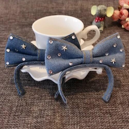 2019 Pet Puppy Diamond Hair Clip Teddy Bear Headwear Yorkshire Dogs Jewelry Top Clip Accessories Headband Frog Clip Yorkshi