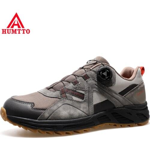 HUMTTO Running Shoes for Men Breathable Trail Sneakers Waterproof Leather Luxury Designer Jogging Sport Man Walking Shoes Mens
