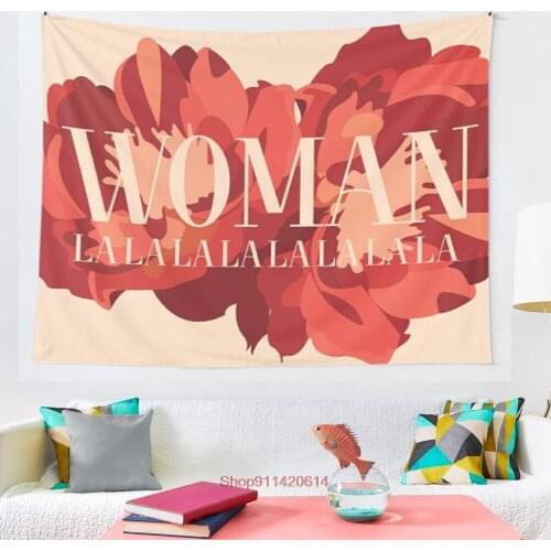 Woman tapestry Wall Hanging Decor Coverlet Bedding Sheet Throw Bedspread Living Room Tapestries
