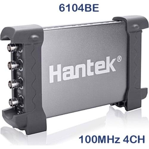 Hantek Oscilloscope 6104BE handheld digital oscilloscope 100mhz 4 Channels 1Gsa/s digital oscilloscope Equipment Car Diagnostic