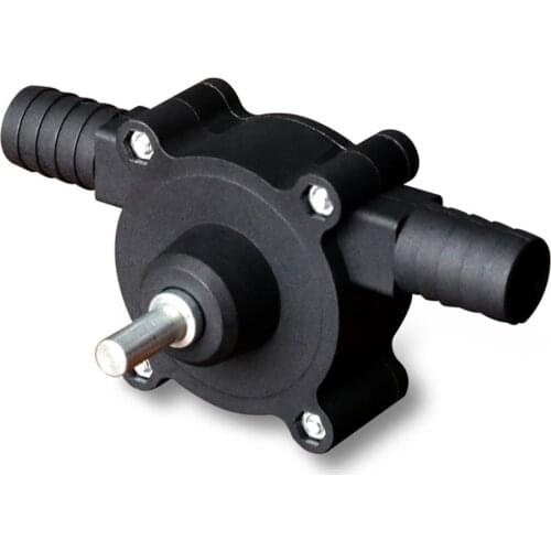 Electric Drill Pump Self Priming Transfer Pumps Oil Fluid Water Pump Portable 8mm Round Shank Heavy Duty Self-Priming Hand FDH