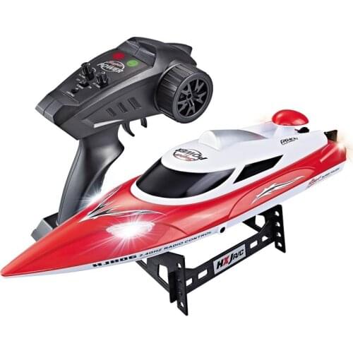 High Speed RC racing Boat 35km/h 200m Control Distance Fast Ship With Water Cooling System HJ806 Children Remote control Boat