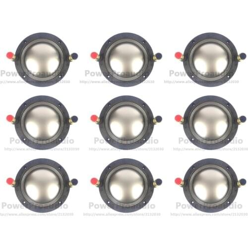 9pcs Replacement Diaphragm for P Audio Turbosound SD750N.8RD for SD750N SD740N Driver 72mm Aluminium wire
