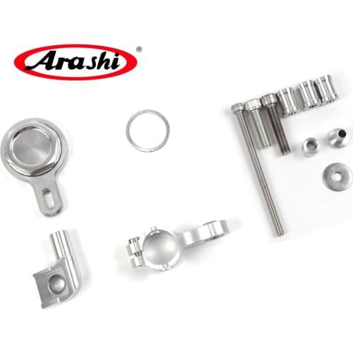 Arashi For YAMAHA YZF R1 1999-2005 Steering Stabilizer Damper Bracket Support Mount YZF-R1 1999 2000 2001 2002 2003 2004 2005