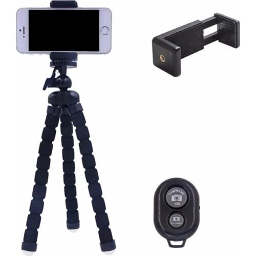 Universal Mini Octopus Tripod Stand Flexible Tripod for Smartphone dslr and Camera Table Desk Phone Holder Stand