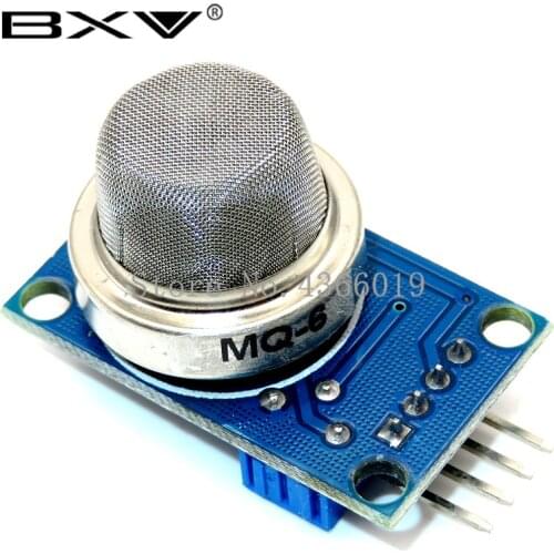 1pcs MQ-6 MQ6 Gas Module Liquefied Propane Isobutane Propane Detection Sensor Liquefied Gas Sensor