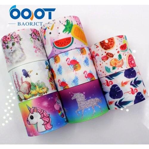 184091,1-1/2Inches*10 yards 38mm Cartoon Printed Gift Grosgrain Ribbon