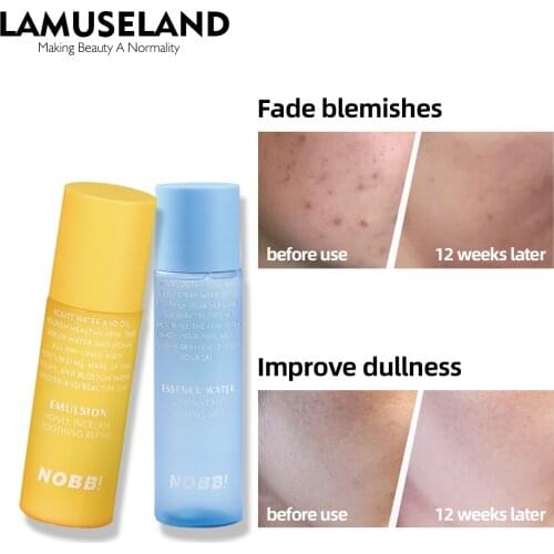 2Pcs/Set Essennce Water and Essennce Emulsion, Moisturizing Soothes Skin 115g+115g #N0001