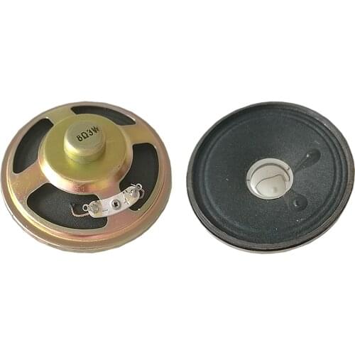 2X 8R 3W 77MM diameter Paper-cone speaker 8 Ohms 3 watts Mini speakers/sound system