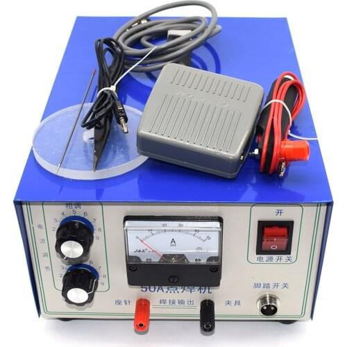 50A Spot Welder 300W Jewelry Welding Machine 220V Spot Welding Machine