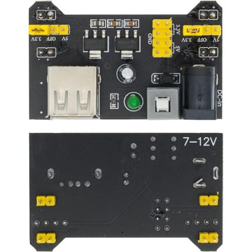 1PCS Breadboard Power Supply Module 3.3V 5V MB-102 Solderless Bread Board DIY 2012 New Dedicated Power Module
