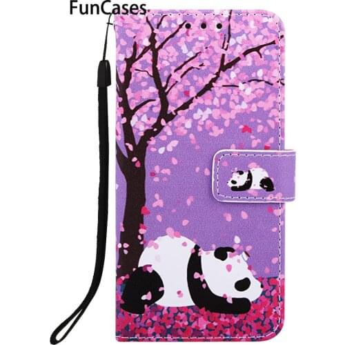 Cat Mobile Phone Cases For telefon Samsung J4 Plus Cove Fitted Case PU Leather Phone Bag Cove sFor Samsung Galaxy cover J4