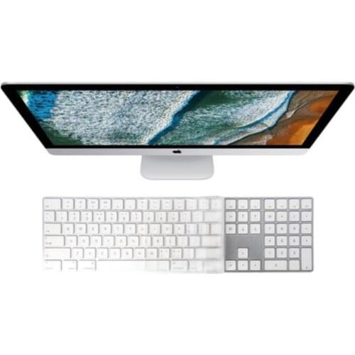 For Apple Wireless Bluetooth Magic Keyboard Cover iMac Keyboard case Silicone Clear EU US Film A1314A1644 A1843 A1243 Protector