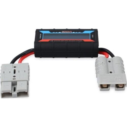 130A Watt Meter Power Analyzer Digital LCD Solar Volt Amp Anderson Style Plug