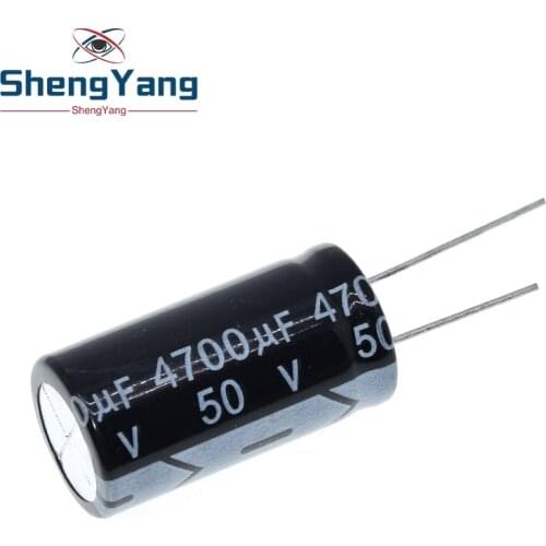 2PCS 50v4700uf 4700uf50v 18*35 50v 4700uf 18x35 Electro Electrolytic capacitor