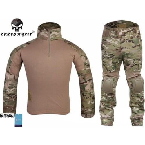 Emerson Tactical Gen2 Combat Suit Shirts Pants Military Duty Training Uniform Mens Hunting Airsoft BDU Camouflag Suits