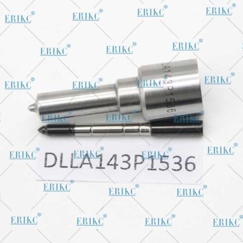 ERIKC DLLA143P1536 Car Parts Injector Nozzle DLLA 142 P1536 Original Common Rail Nozzle For Bosch CASE IVECO 2855491 504091504