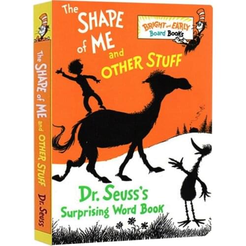 In The Shape of Me and Other Stuff Interesting Shadow Book English Board Book Dr Seuss English Books for Children Montessori
